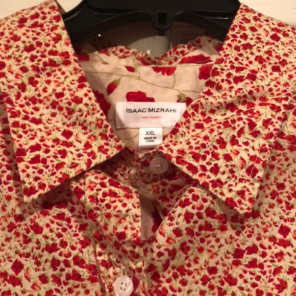 Isaac Mizrahi XXL Button Down Shirt - Picture 2 of 3